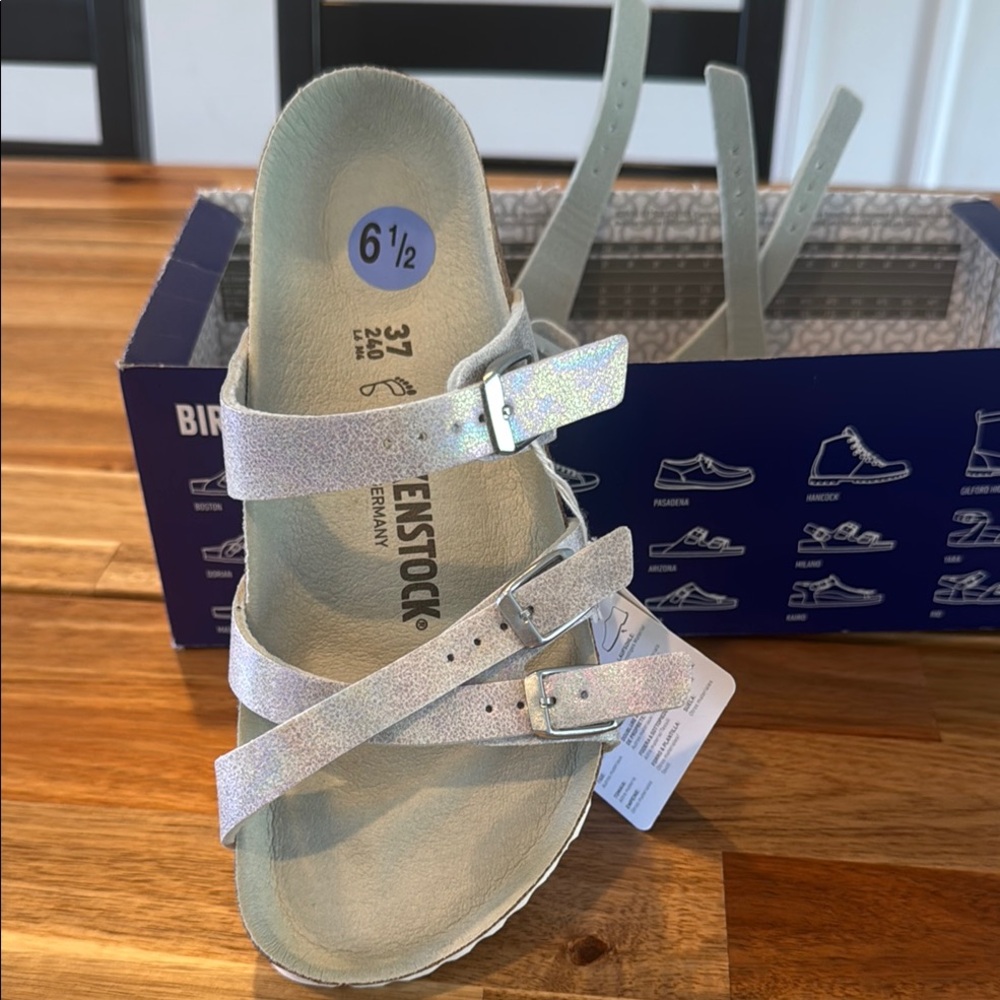 Birkenstock Silver Sandals
